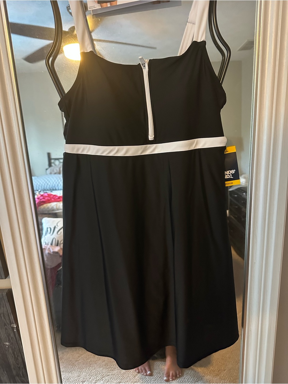 Lands End Women’s size Medium Swim Dress Swimsuit